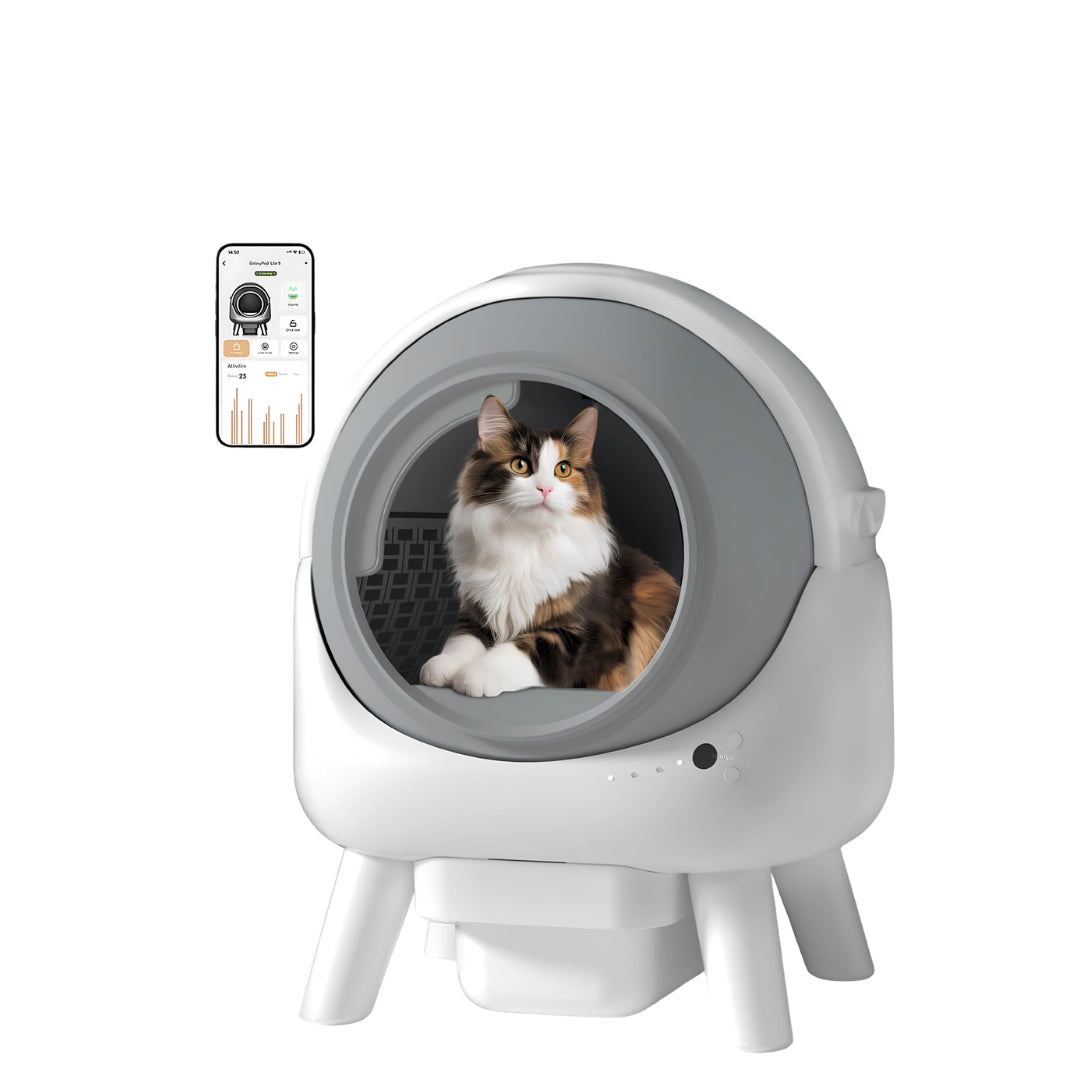 ELS PET 4073B Galaxy Pod Lite 65L Automatic Cat Litter Box - Xmart