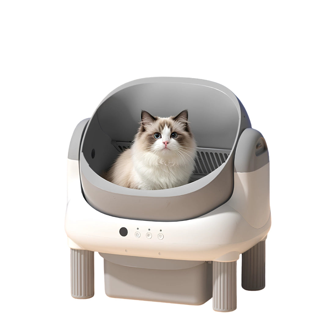 Nhà Vệ Sinh Mèo Tự Động Cửa Trên ELS PET 4076A-1 65L - Xmart
