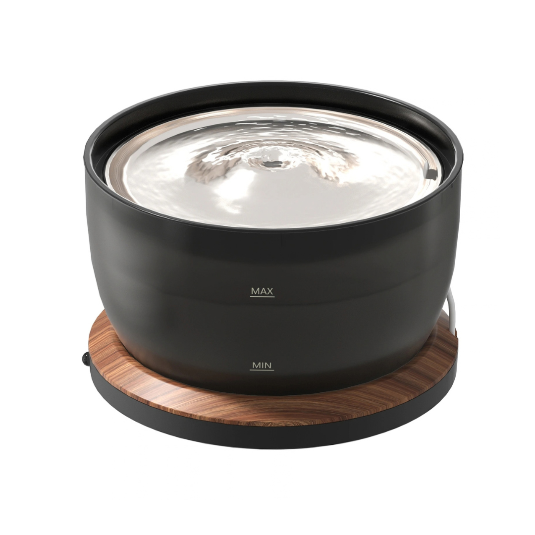 Petone W8 Cat Water Fountain 3.2L - 304 Stainless Steel - Xmart