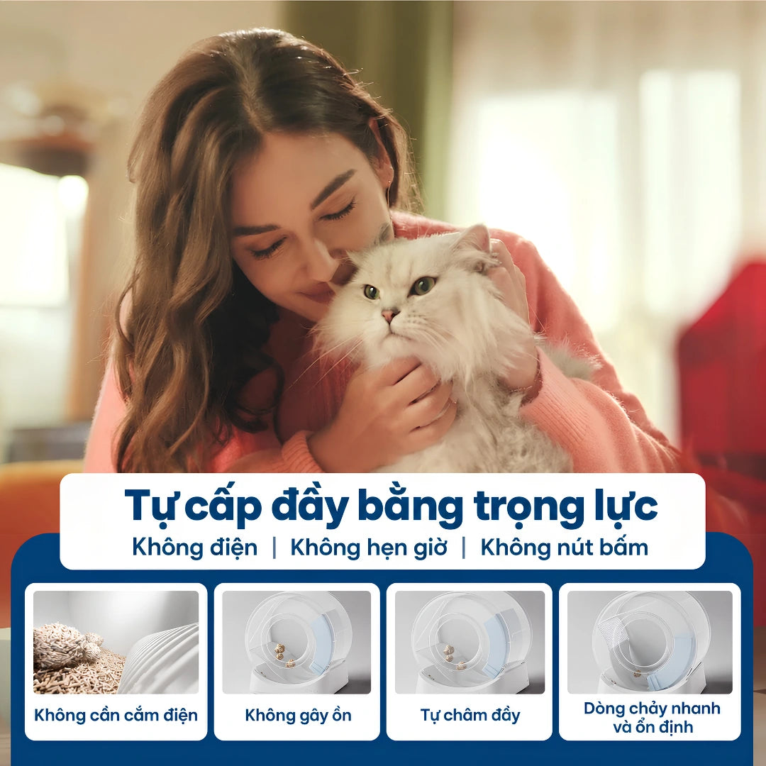 Pawgether CS2 Comfy Smart 2 Automatic Cat Litter Box, WiFi Control - Xmart