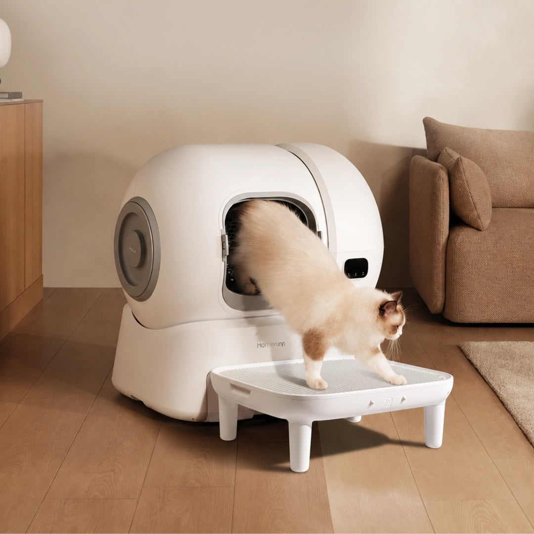 Homerunpet CS160.S01 Anti-Litter Step Platform for Cat Toilet - Xmart