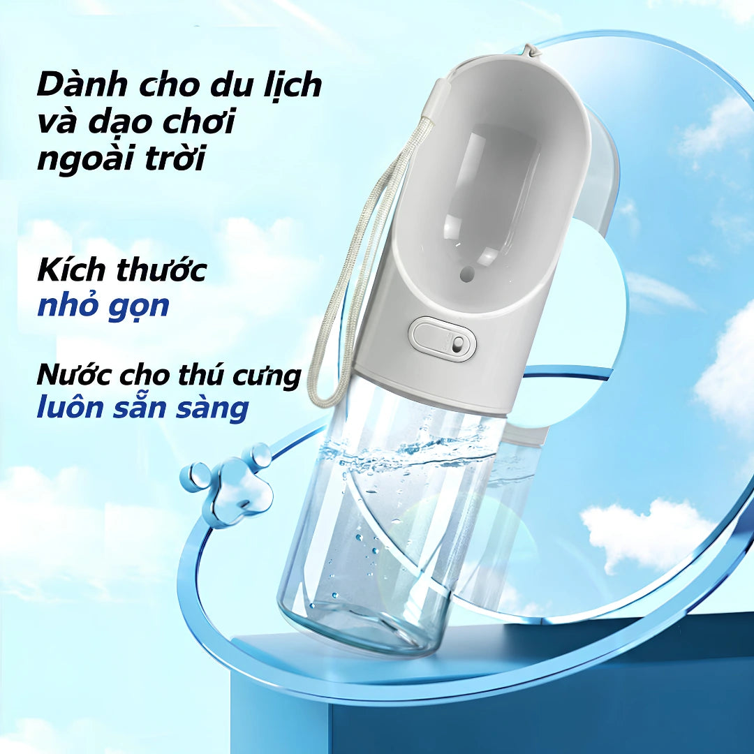 Pawgether PG1 Pure Go 1 300ml Travel Water Bottle for Dogs and Cats - Xmart