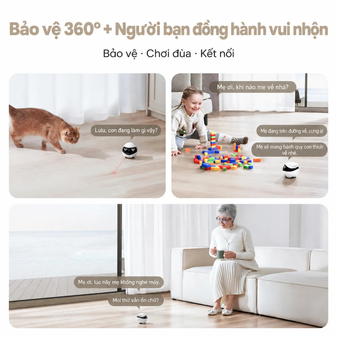 Enabot EBO Air 2 FamilyBot 2K Smart Camera Robot - Xmart