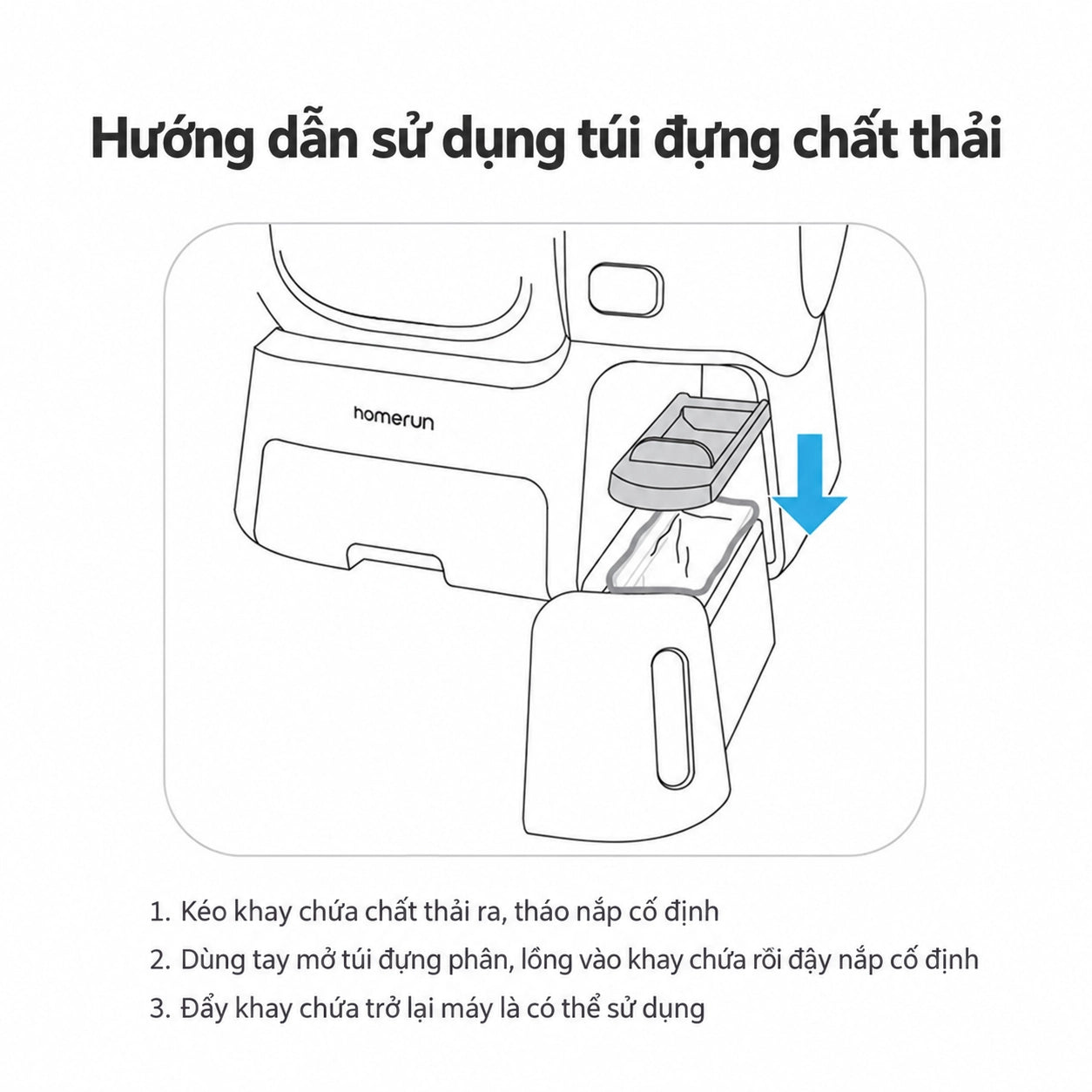 Homerunpet CS106.LL03 Used Litter Disposal Bags for CS106 - Xmart