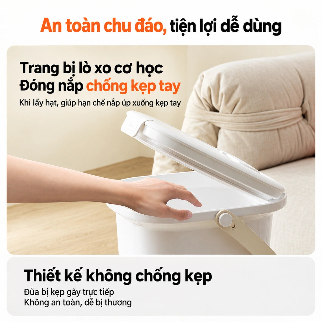 Hộp Đựng Thức Ăn Hút Chân Không Homerunpet FT10 - Xmart