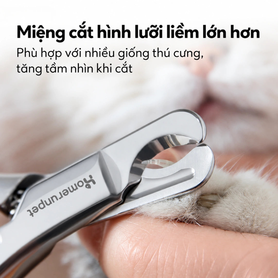 Kềm Cắt Móng Cho Mèo Và Chó Nhỏ Homerunpet NC10 - Xmart