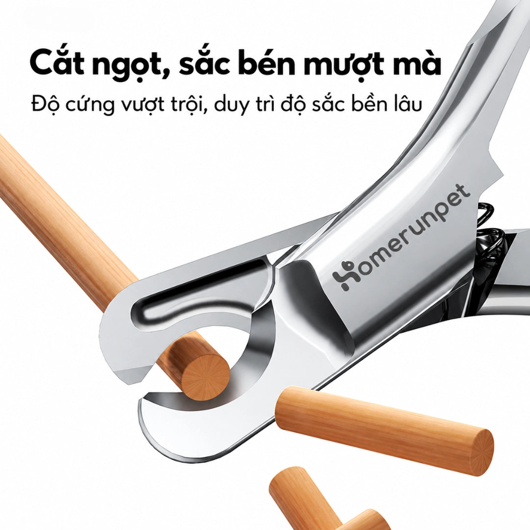 Kềm Cắt Móng Cho Mèo Và Chó Nhỏ Homerunpet NC10 - Xmart