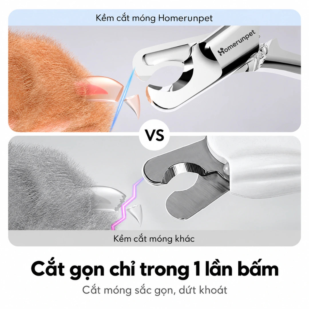 Kềm Cắt Móng Cho Mèo Và Chó Nhỏ Homerunpet NC10 - Xmart