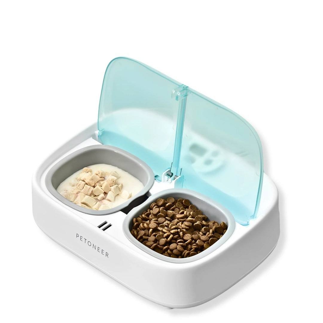 Petoneer PF003 Two Meal Feeder - Xmart