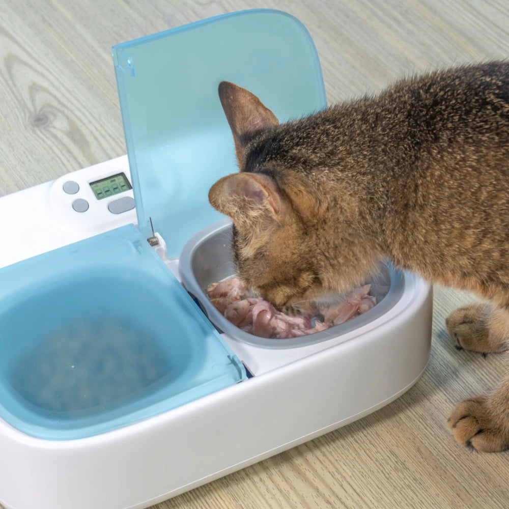 Petoneer PF003 Two Meal Feeder - Xmart