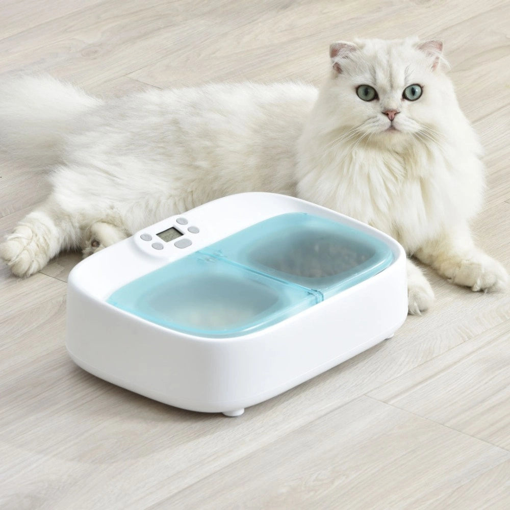 Petoneer PF003 Two Meal Feeder - Xmart