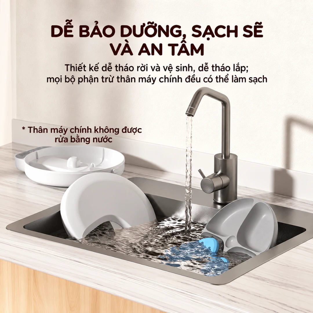 Máy Cho Mèo Ăn Thức Ăn Ướt Petone F26 - 4 Bữa, Không Dây - Xmart