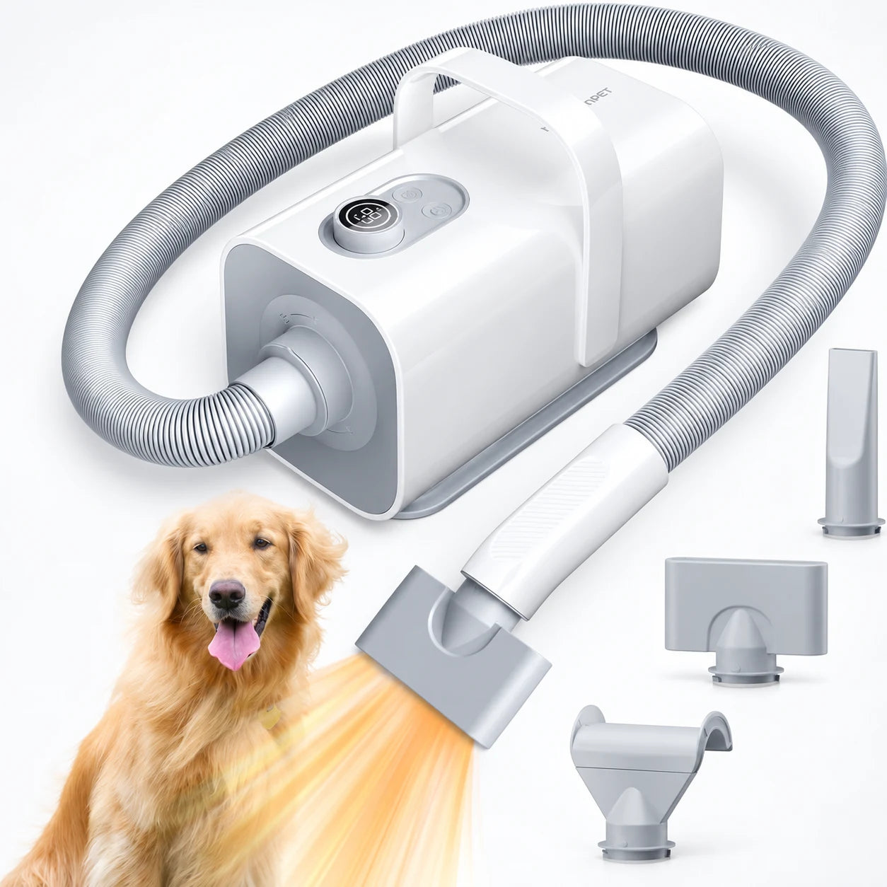 Máy Thổi Sấy Lông Chó Mèo Homerunpet PD10 3 Đầu Thổi - Xmart