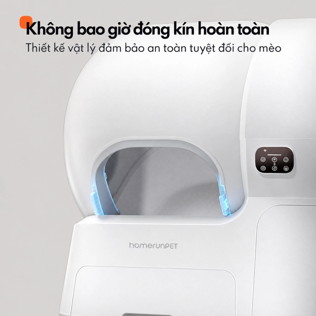 Homerunpet CS106 Automatic Cat Toilet – Automatic Waste Cleaning - Xmart