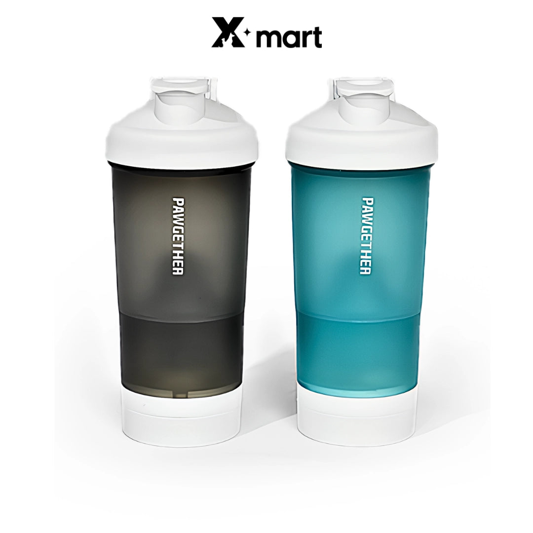 Pawgether PT1 Pure Travel 1 Travel Water Bottle for Dogs and Cats – 4-in-1 - Xmart
