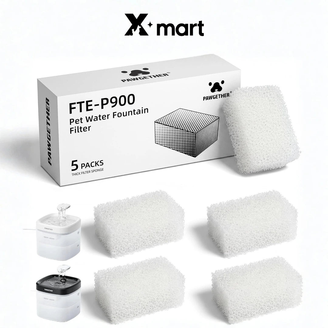 Bộ 5 Lõi Lọc Nước Pawgether FTE-P900 Cho Máy Nước Uống P900 Series - Xmart