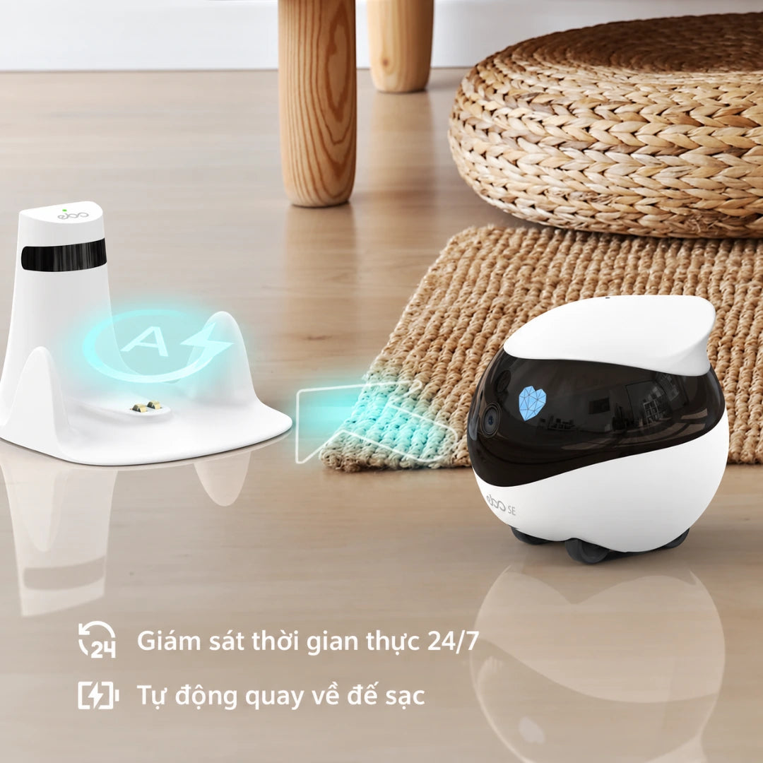 Enabot EBO SE FamilyBot 1080P Smart Camera Robot - Xmart