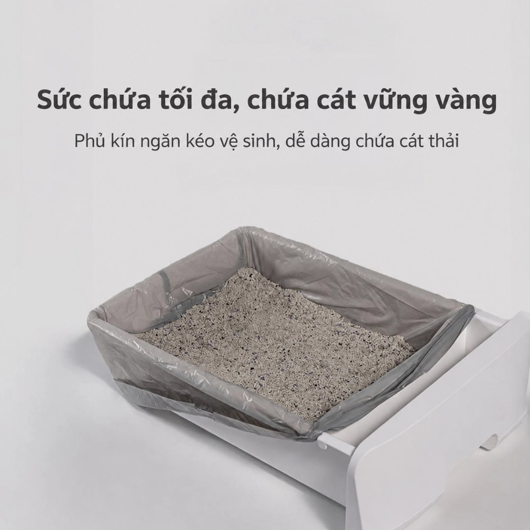 Túi Xả Cát Đã Qua Sử Dụng Homerunpet CS106.WL03 Cho Nhà Vệ Sinh CS106 - Xmart